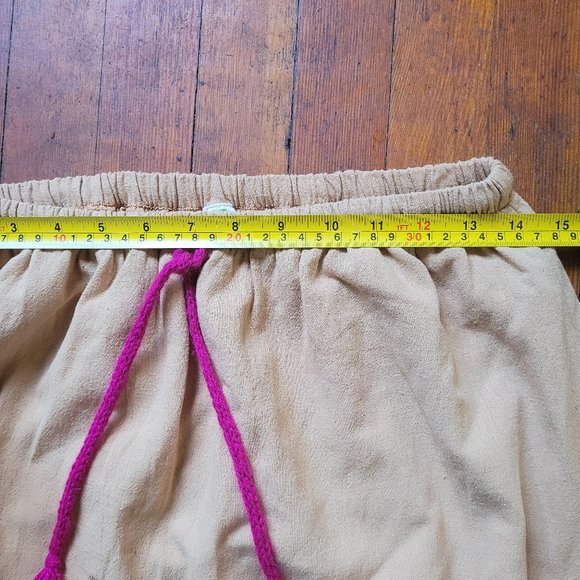 Embroidered A-Line Skirt, sz Small-Medium - Picture 4 of 7